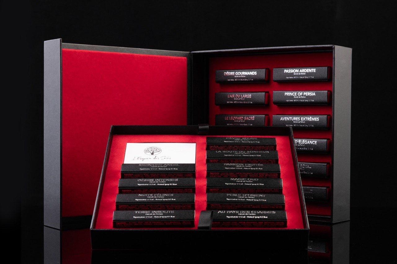 Coffret Collection – 22 échantillons spray de 3 ml – L’Empire des Sens